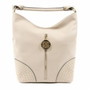 Women's Beige Sandra Handbag by Versace